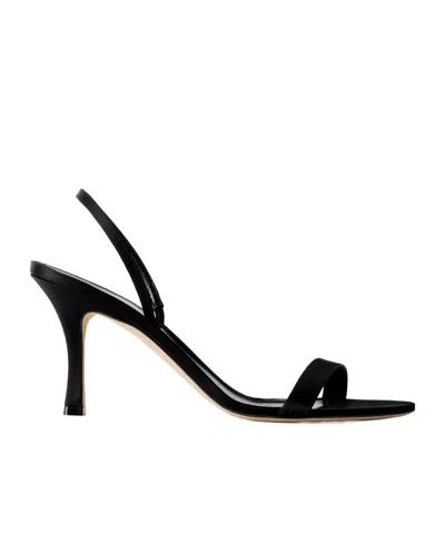 The Row Ella High-heeled Sandals In Black