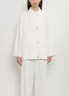 The Row Elodianna Long-sleeve Cotton Utility Jacket
