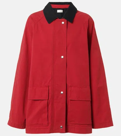 The Row Elodianna Cotton Twill Jacket