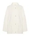 The Row Elodianna Jacket In Cotton In White