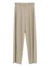 The Row Elowyn Straight-leg Trousers In Neutral