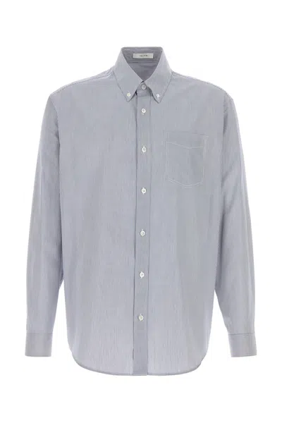 THE ROW EMBROIDERED POPLIN POMPEO SHIRT