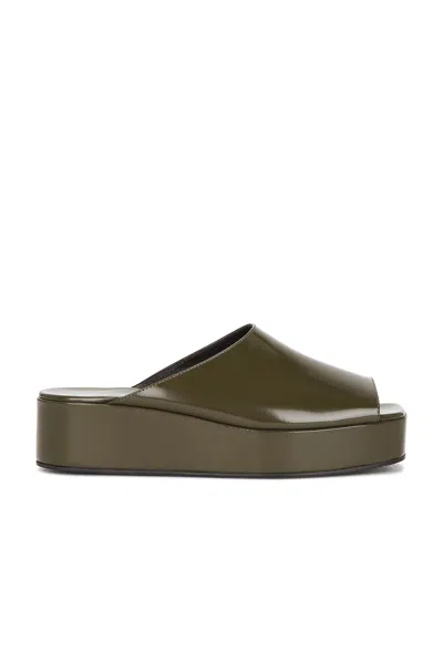 THE ROW EMI FLATFORM SANDAL