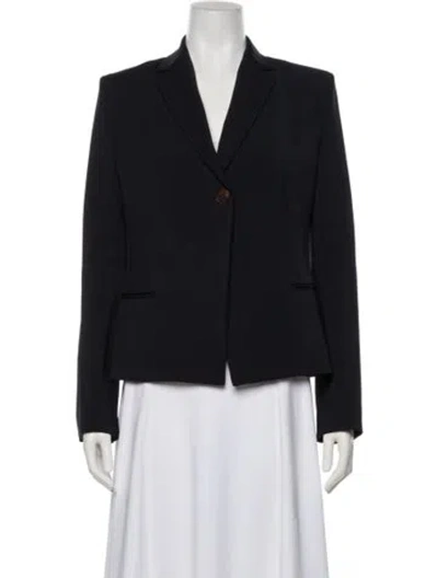 Pre-owned The Row Emi Jacket Nylon Blazer W/ Tags In Blue