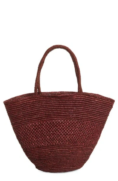 The Row Emilie Crocheted Raffia Tote