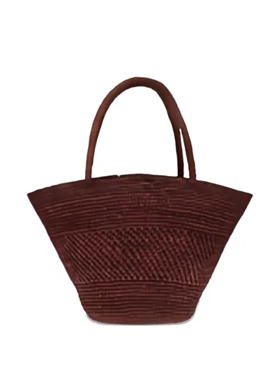 The Row Emilie Tote Bag In Red
