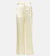 The Row Encore Straight Pants In Weiss