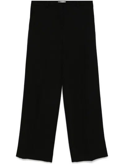 The Row Encore Trousers In Schwarz