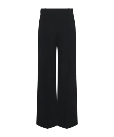 The Row Encore Wool Pants In Black