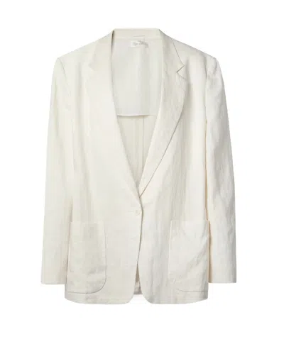 THE ROW THE ROW ENZA SINGLE BREASTED TAILORED BLAZER