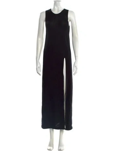 Pre-owned The Row Erin Dress Long Dress In Black