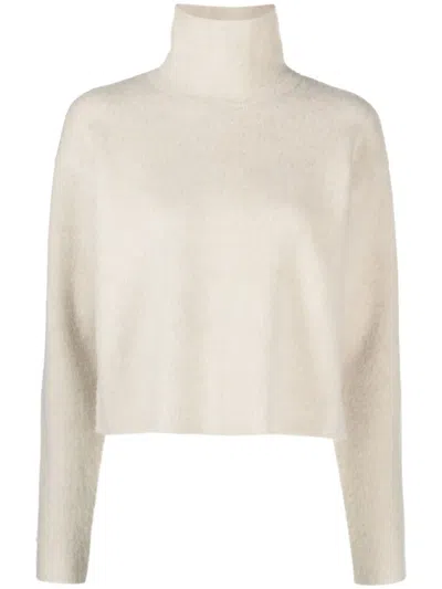 The Row Erise Merino Wool Jumper In Neutrals