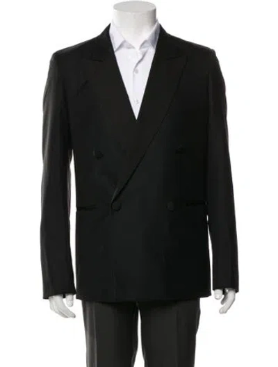 Pre-owned The Row Escorial Wool Blazer In Black