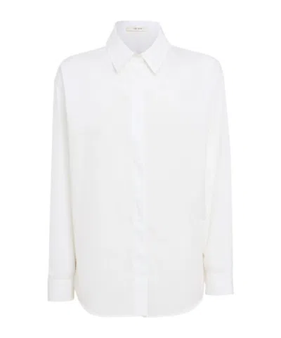 The Row Esetan Cotton Shirt In White