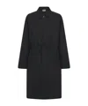 The Row Eugene Cotton Windbreaker In Black