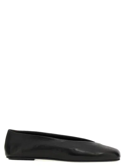 The Row 'eva Two' Ballet Flats In Black