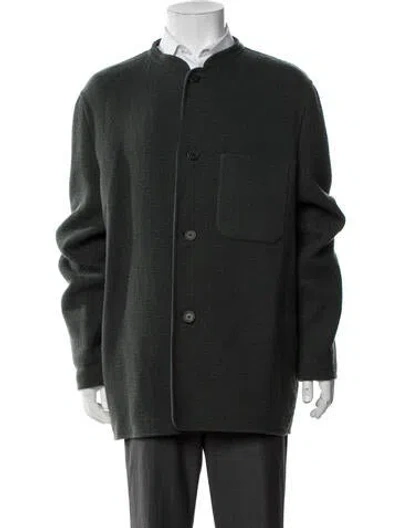 Pre-owned The Row Everett Jacket In Green