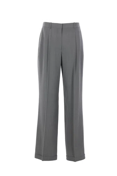 The Row Everhart Trousers In Grey