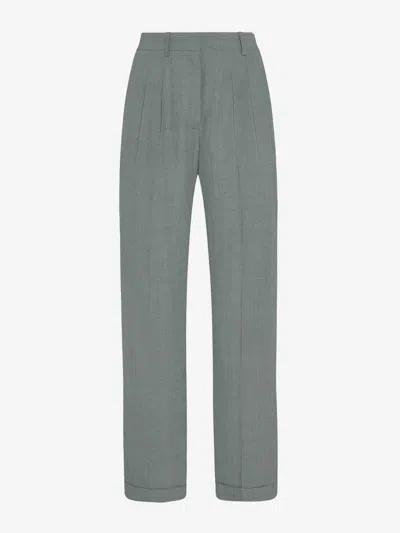 THE ROW THE ROW EVERHART WOOL PANTS