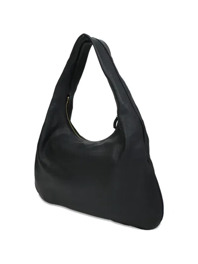 Pre-owned The Row Everyday Leather Shoulder Bag In Black