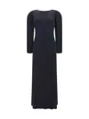 The Row Jery Dress In Black