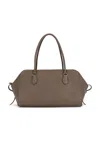 The Row Ew Bowling Handbag In Elephant Pld