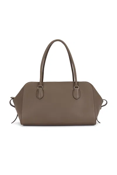 The Row Ew Bowling Handbag In Brown