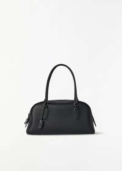 The Row E/w India Bowling Bag In Black