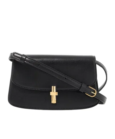 The Row E/w Sofia Crossbody Bag In Black