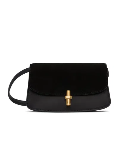 The Row E/w Sofia Flip Shoulder Bag In Black