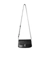 The Row E/w Sofia Snap Shoulder Bag In Black