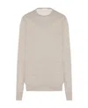 The Row Exeter Cashmere Jumper In Nude
