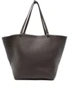 The Row Extra Large Park Textured Tote Bag In Brown