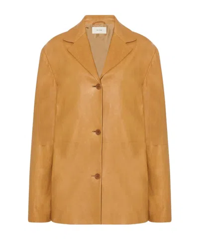 THE ROW FABIAN LEATHER JACKET