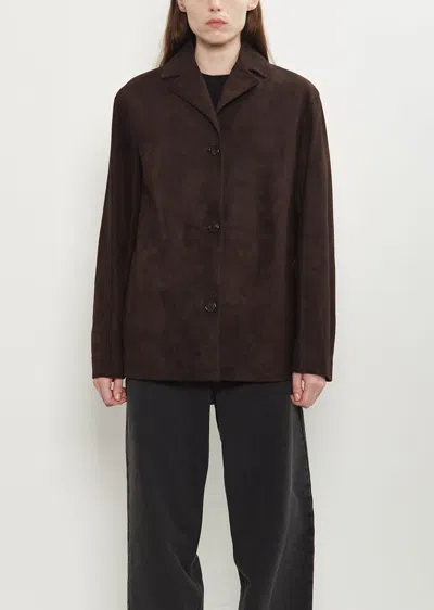 THE ROW FABIAN SUEDE JACKET