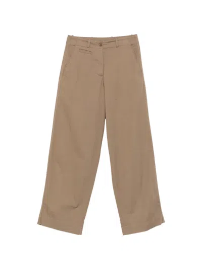 The Row Fadry Wide-leg Buckle-detail Trousers In Multi