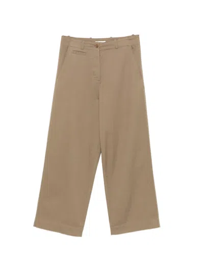 The Row Fadry Wide-leg Trousers In Neutral