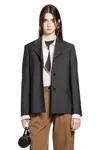 The Row Faelan Blazer In Gray