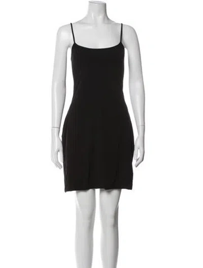 Pre-owned The Row Falala Dress Mini Dress In Black