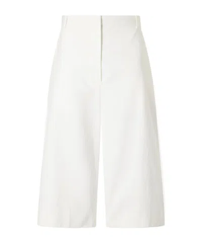 The Row Falk Shorts In White