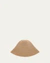 The Row Falken Wool Beanie In Beige Melange