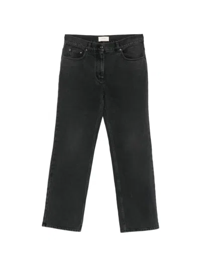 The Row Fargo Denim Jeans In Black