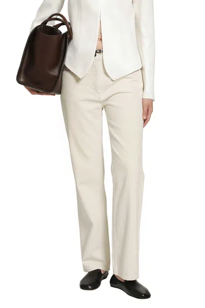 The Row Fargo Jeans In White
