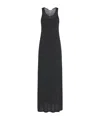 The Row Farissa Sleeveless Long Dress In Black