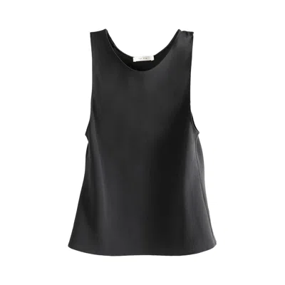Pre-owned The Row Faustino Top 'black' | Women's Size 2