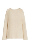 THE ROW FAUSTO KNIT SILK SWEATER