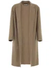 The Row Fedra Cashmere Coat In Sand
