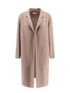 The Row Fedra Coat In Brown