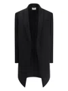 The Row Fedra Shawl-lapel Coat In Black