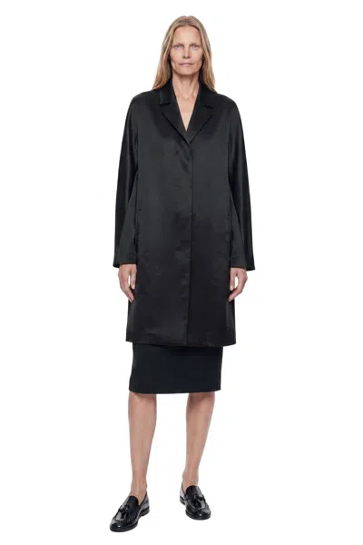 The Row Felixa Coat In Black